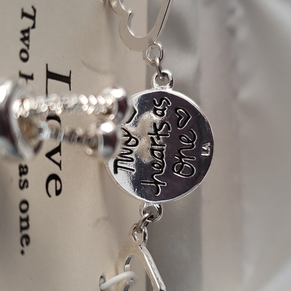 Grace & Gratitude Silver Bracelet - Picture 3 of 6